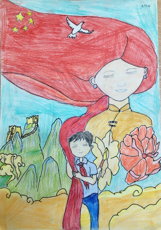 祖国妈妈初一3班郑天佑.jpg
